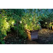 SLV lampione Sitra, a 2 luci, antracite, alluminio, GX53, IP44