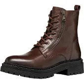 Geox Stivaletto stringato 'D IRIDEA' marrone scuro
