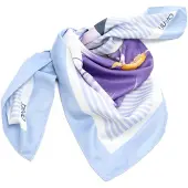 Liu Jo Sciarpa '2A6053 T2745' blu chiaro / orchidea / bianco