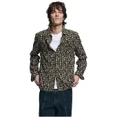 Desigual , Camicia uomo jacquard, Uomo, Verde, M