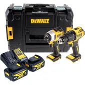 DeWalt Dck2062M2T (Dcd709+Dcf809) Elettroutensile Combinato 18V 2X4,0Ah