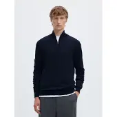 Selected Maglione Con Mezza Zip Tray