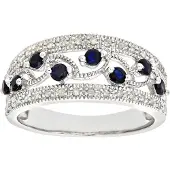 Diamant L'Eternel Anello argento