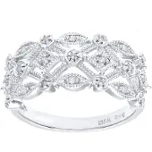 Diamant L'Eternel Anello 'Ring aus 375 Weißgold mit Diamant' argento