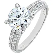 Diamant L'Eternel Anello argento