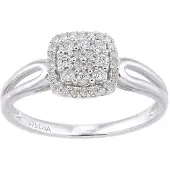 Diamant L'Eternel Anello argento