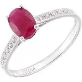 Diamant L'Eternel Anello argento