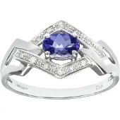 Diamant L'Eternel Anello argento