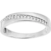 Diamant L'Eternel Anello argento