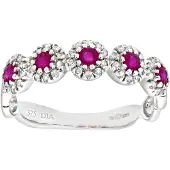 Diamant L'Eternel Anello argento