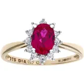 Diamant L'Eternel Anello oro
