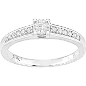 Diamant L'Eternel Anello argento