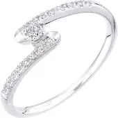 Diamant L'Eternel Anello argento