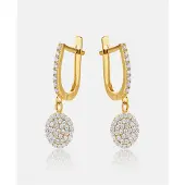 Diamant L'Eternel Orecchini 'Ohrringe aus 585 Gelbgold' oro