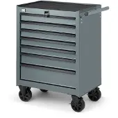 HBM Carrello attrezzi 7 cassetti, grigio