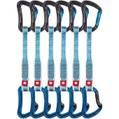 Ocun Raven QD Zoom 6-Pack Rinvio (20 cm, blu)