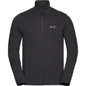 Jack Wolfskin Litestride Fullzip Giacca in pile Uomo (M, grigio)