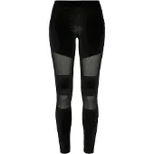 Urban Classics - Leggings "Tech" da donna TN430 (S) (nero)