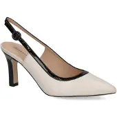 Peter kaiser Décolleté sling crema / nero