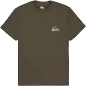 Quiksilver EV Mini Logo S/S T-shirt Uomo (XXL, marrone)