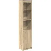 vidaXL Credenza Sonoma-quercia 37,5x35x180 cm Materiale a base di legno