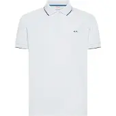 Sun68 Maglietta 'A36111' bianco