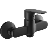 Hak Rubinetto a parete LOTTA 3/4", senza bocca, nero opaco