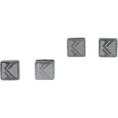 Karl kani Orecchini argento