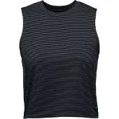 Black Diamond Women's BD Stripe Tank Canotta Donna (L, nero)