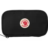 Fjällräven Kånken Travel Wallet Portafogli (One Size, nero)