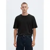 Selected T-shirt Uomini Nero XXL