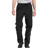 Didriksons Grit Pants Pantaloni antipioggia Uomo (L, nero)