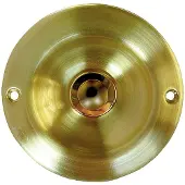 Grothe Guscio di contatto tondo MS spazzolato, da incasso KS 2070 MS-GL