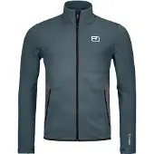 Ortovox Fleece Jacket Giacca di merino Uomo (S, blu)