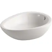 BEITZ & Walz AqvaVetroceramica lavabo da appoggio 500 x 390 mm bianco
