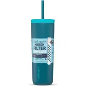 LifeStraw Go Steel Tumbler Bicchiere isolante (500 ml, turchese)