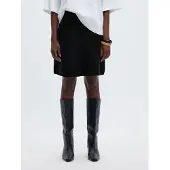 Selected Minigonna Donne Nero L