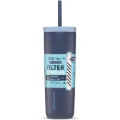 LifeStraw Go Steel Tumbler Bicchiere isolante (500 ml, blu)