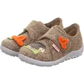 Superfit Ciabatta 'HAPPY OCTI' crema / beige scuro / arancione scuro / nero
