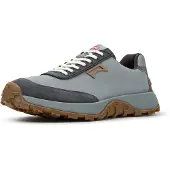 Camper per uomo. K100864-054 Sneakers Drift Trail blu e grigio (45), Basso, Stringhe, Casual, Poliestere riciclato