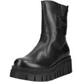 Nero Giardini stivaletto platform da donna in pelle nero | Taglia 38