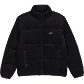 Volcom - Piumino in velluto a coste - Walltz Corduroy Jacket Black per Uomo in Cotone - Taglia XL - Nero