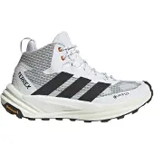 Adidas - Scarpe escursionismo in GORE-TEX - Terrex Free Hiker 3 Mid GTX Cloud White per Uomo - Taglia 11 UK - Bianco