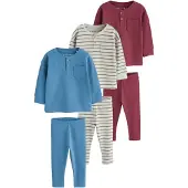 Next Pigiama blu reale / grigio sfumato / oliva / bordeaux