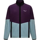 Salewa Fanes Jacket FZ Giacca in pile Uomo (54, turchese)