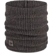 Buff Knitted Neckwarmer Upcycled Thier Sciarpa (One Size, grigio)