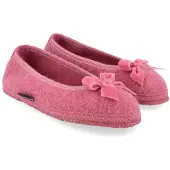 Haflinger Women's Fiocco Pantofole Donna (37, fuchsia)