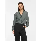 Vila Vigrace Scollo A V Camicia A Maniche Lunghe