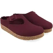 Haflinger Women's Grizzly Sharon Pantofole Donna (38, rosso)
