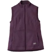 Disana Women's Weste Gilet in lana merino Donna (34, lilla)